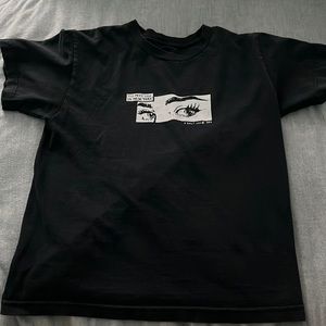 I’ll Meet You In New York Brandy Melville Black Shirt